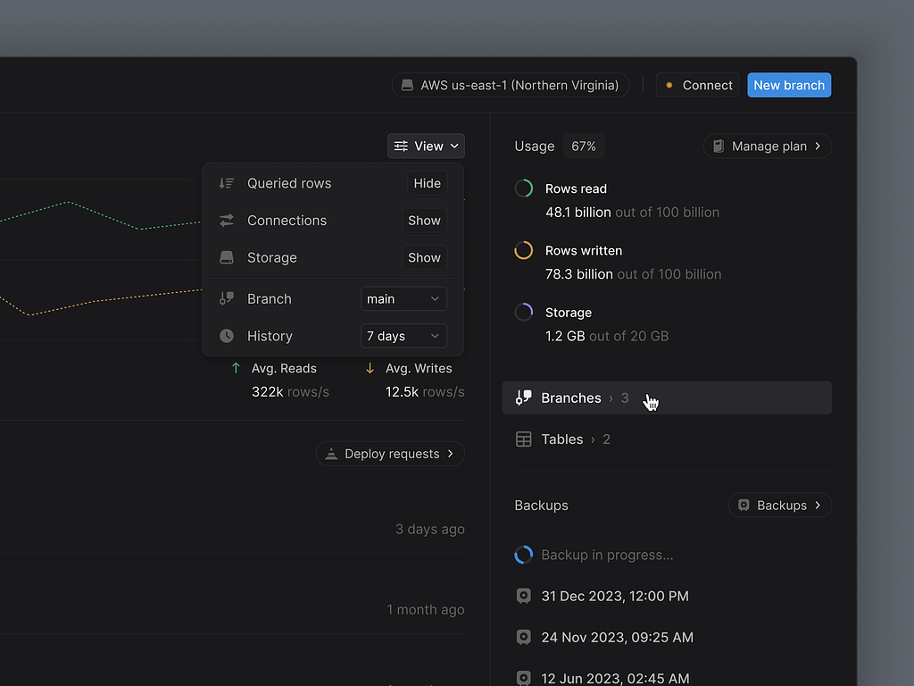 Web applicatie ontwerp voor een database applicatie